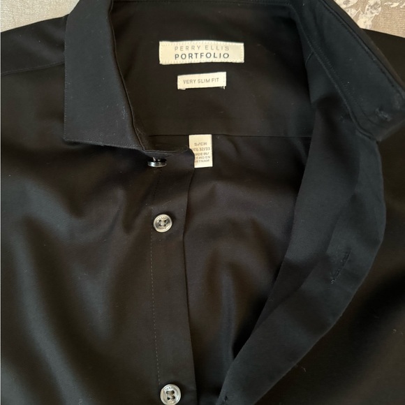 Men’s black dress shirt - Picture 2 of 4